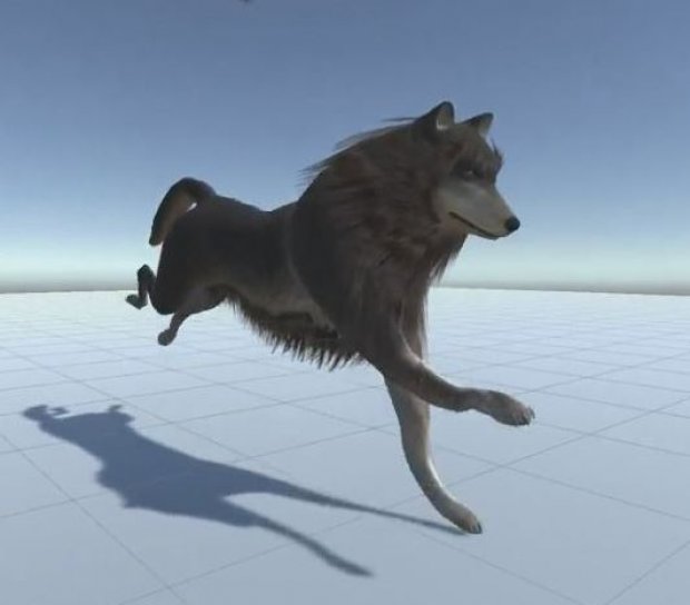 Wolf 3D Model
